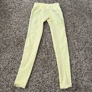 Yellow Alphalete amplify leggings